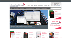Desktop Screenshot of informalawlibrary.com
